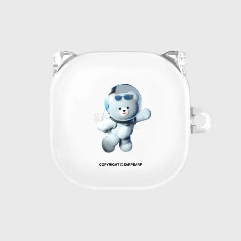 Earpearp x Pengsoo - Space Cuni Buds Clear Hard Case - Earpearp x Pengsoo - Buds Case - Harumio