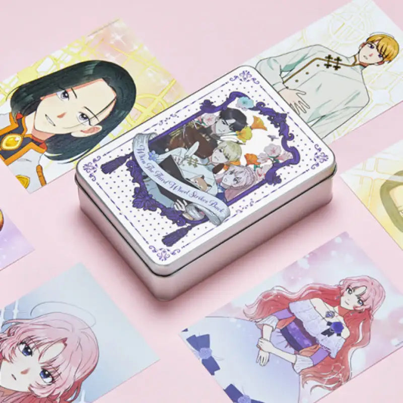 When the Third Wheel Strikes Back - Art Tin Case Set - Webtoon Friends - Tin Case - Harumio