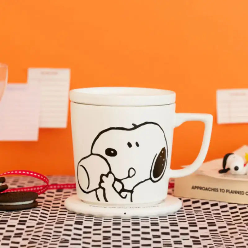 Bo Friends x Peanuts - Snoopy Mug Warmer Set - Bo Friends - Mugs - Harumio