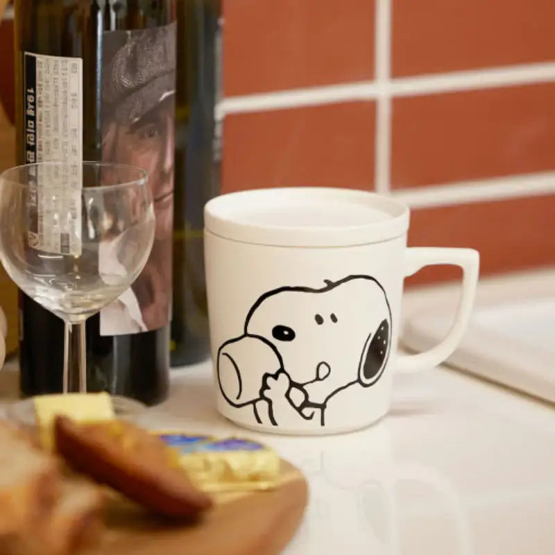 Bo Friends x Peanuts - Snoopy Mug Warmer Set - Bo Friends - Mugs - Harumio