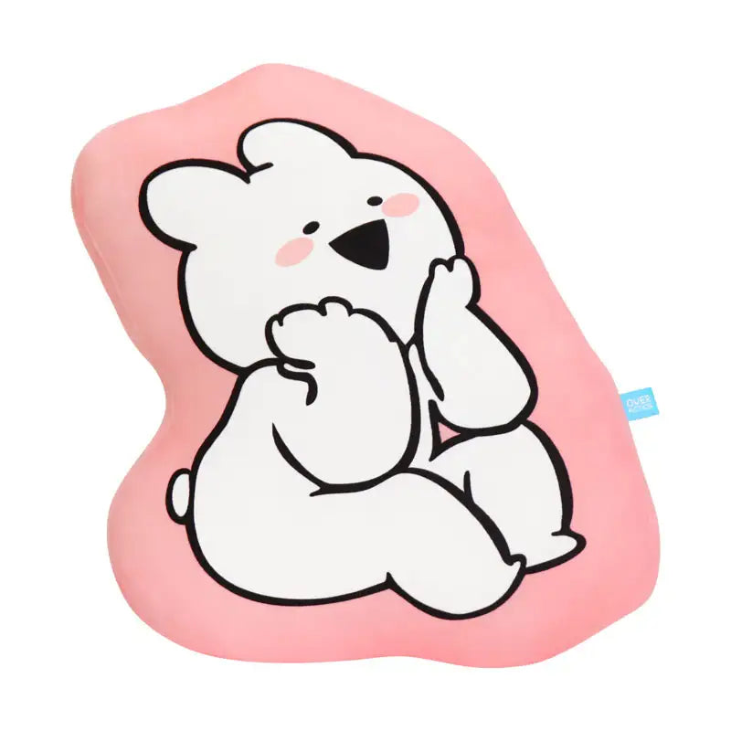 Overaction Bunny - Nap Cushion - Toned-down Pink - Overaction Bunny - Cushion - Harumio