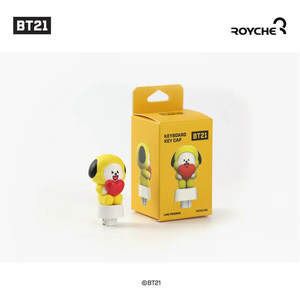 BT21 x Royche - Retro Keyboard Figure Keycap - BT21 x Royche - Keycap - Harumio