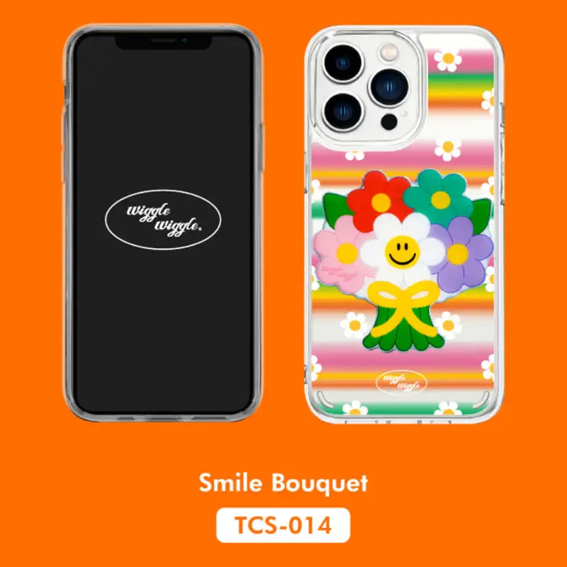 Wiggle Wiggle - Samsung Series Transparent Case & Big Griptok Set 2 - Wiggle Wiggle - Phone Case - Harumio
