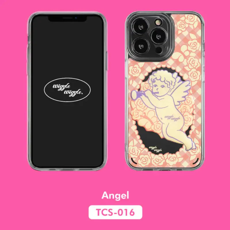 Wiggle Wiggle - Samsung Series Transparent Case & Big Griptok Set 2 - Wiggle Wiggle - Phone Case - Harumio