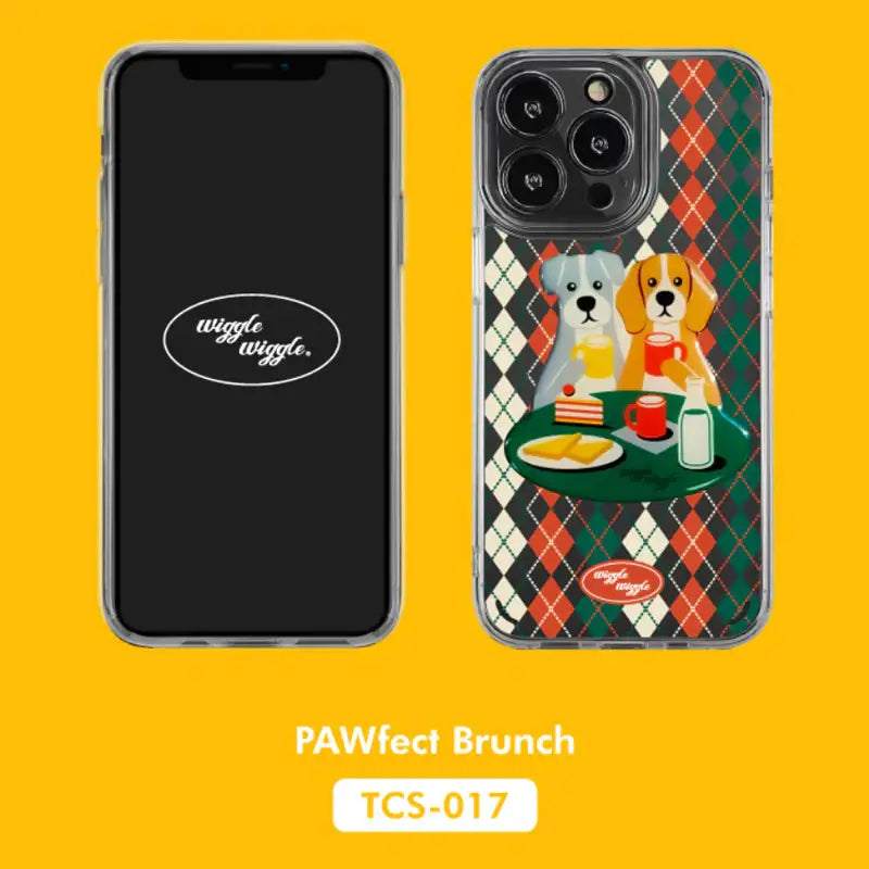 Wiggle Wiggle - Samsung Series Transparent Case & Big Griptok Set 2 - Wiggle Wiggle - Phone Case - Harumio