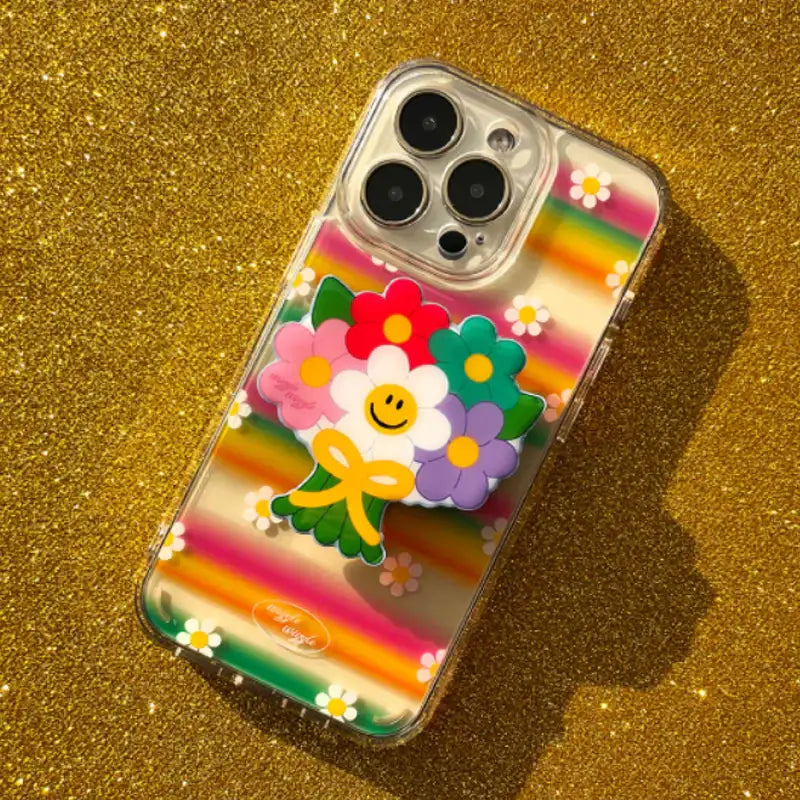 Wiggle Wiggle - Samsung Series Transparent Case & Big Griptok Set 2 - Wiggle Wiggle - Phone Case - Harumio