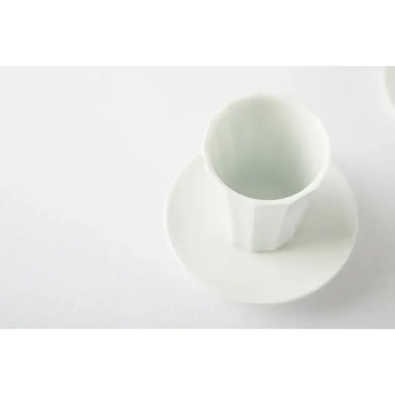 Chaora - White Porcelain Angle Tea Cup Set - Chaora - Tableware - Harumio