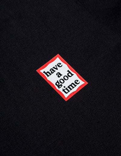 have a good time - Mini Frame Short Sleeve T-shirt - Black