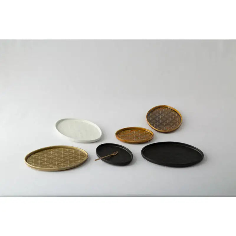 Chaora - Snowflake Ellipse Plate - Chaora - Tableware - Harumio