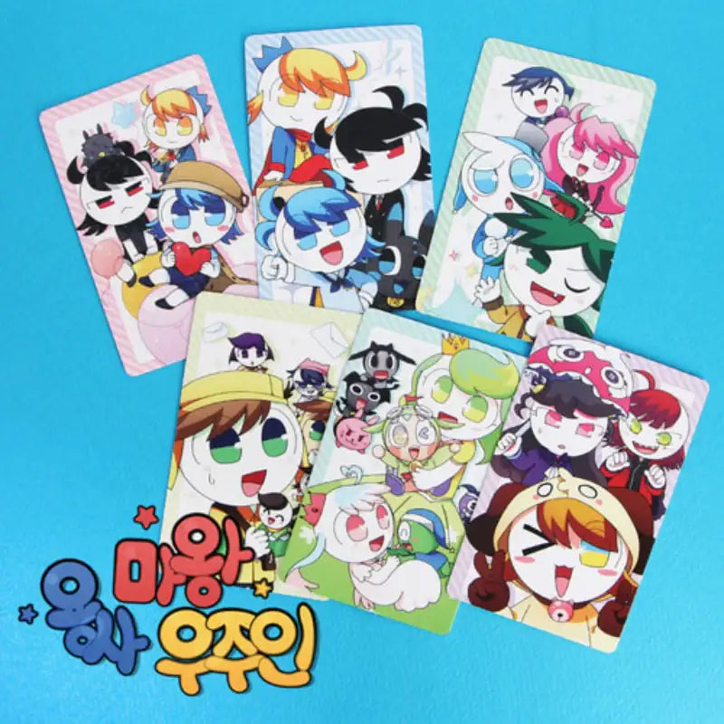 Hero Demon King Spaceman - Photo Cards Set - Webtoon Shop - Photo Card - Harumio