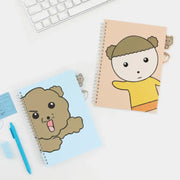 Maru Is a Puppy - Index Notebook - Webtoon Friends - Notebook - Harumio