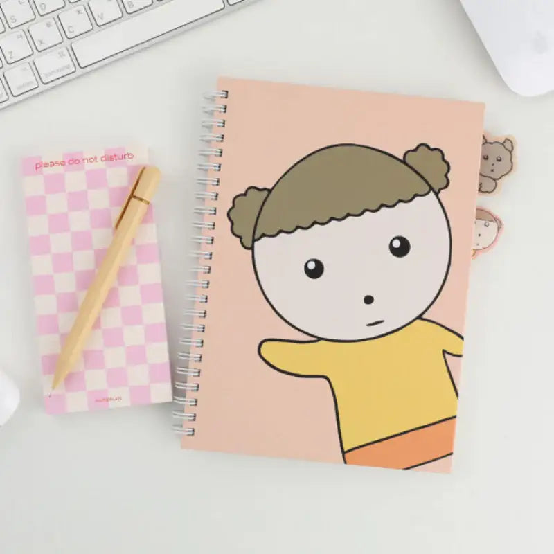 Maru Is a Puppy - Index Notebook - Webtoon Friends - Notebook - Harumio