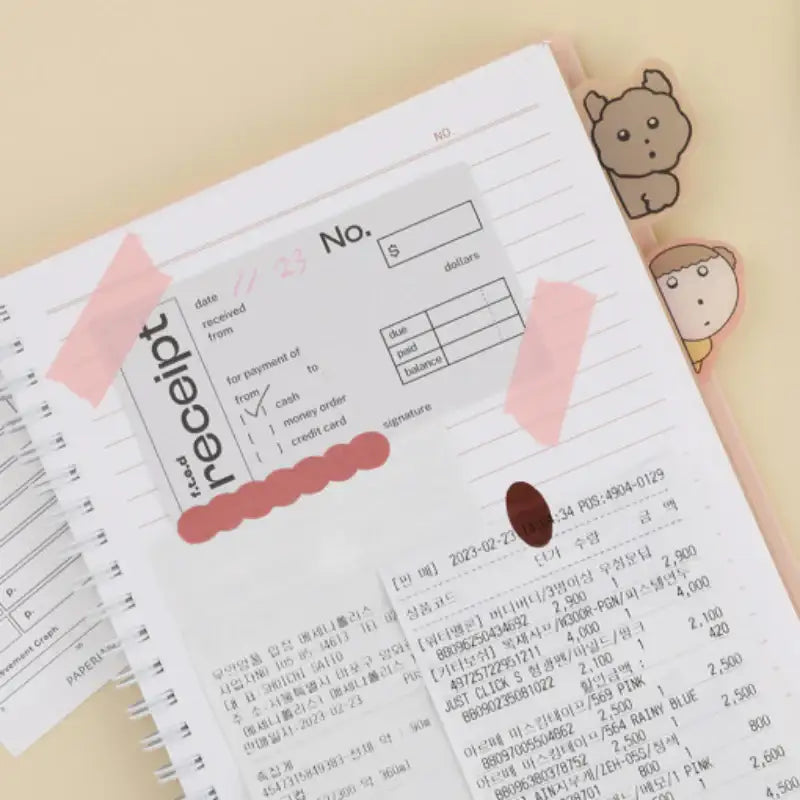 Maru Is a Puppy - Index Notebook - Webtoon Friends - Notebook - Harumio