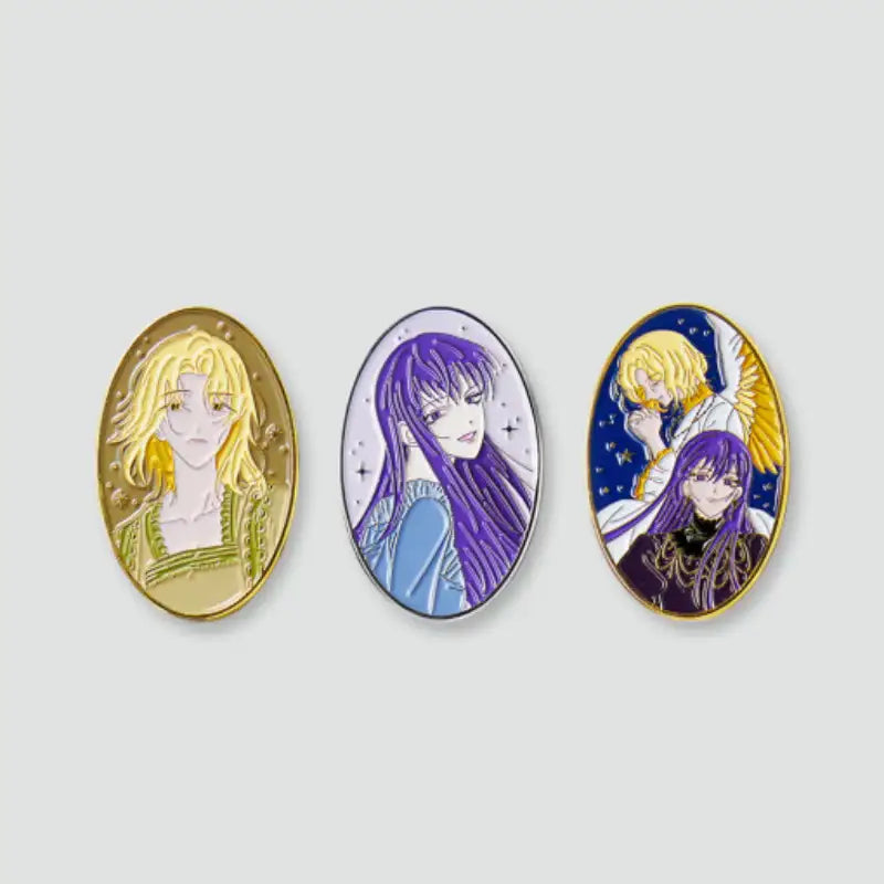 Your Throne - Moment Badge Set - Webtoon Friends - Badge - Harumio