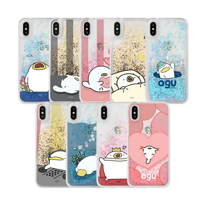 OGU - Delight Glitter Phone Case - Undersea - OGU - Accessories - Harumio