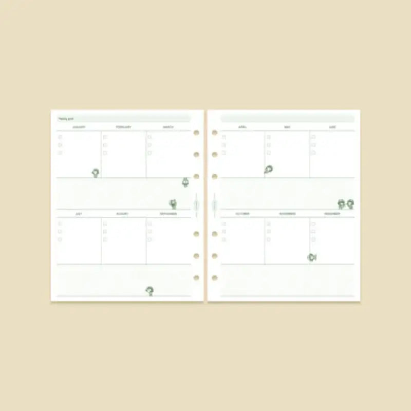 Romance 101 - Diary Refill - Webtoon Friends - Diary Refill - Harumio