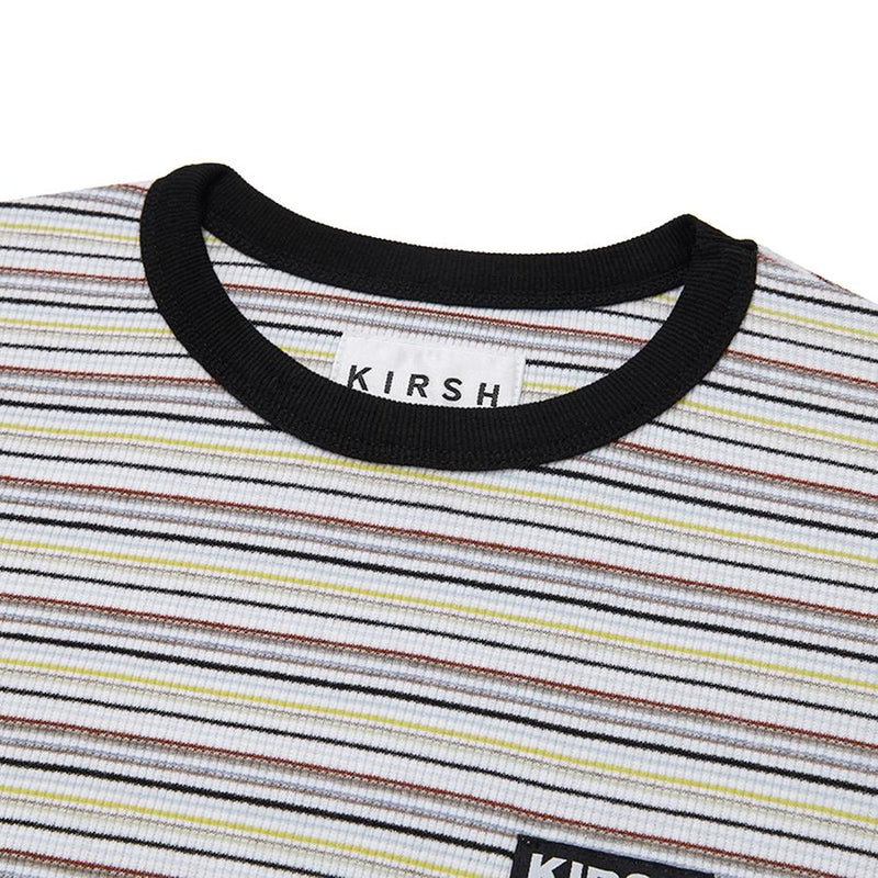 Kirsh - Long Sleeve Stripe T-Shirt - Pastel