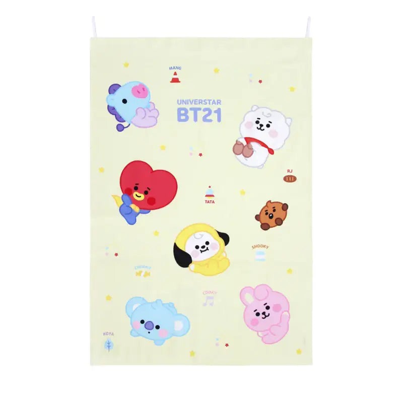 NARA HOME DECO X BT21- Shooting Star Door Curtain Poster - NARA HOME DECO X BT21 - Textiles - Harumio