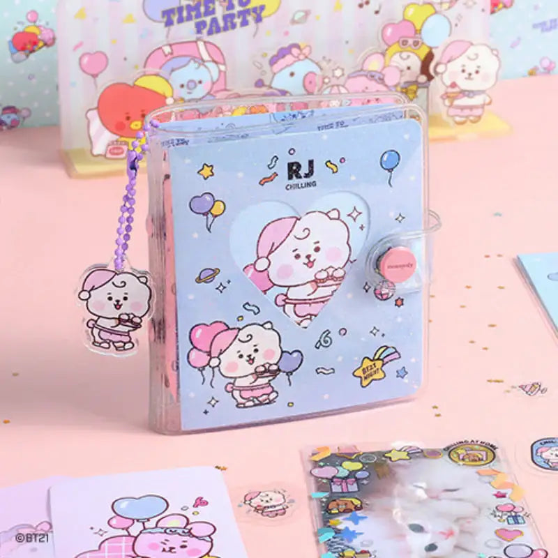Monopoly X BT21 - 3 Hole Collect Book - Party - BT21 - Accesories - Harumio