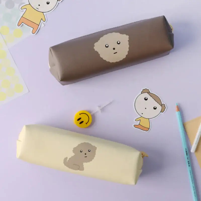 Maru Is a Puppy - Pencil Case - Webtoon Friends - Pencil Case - Harumio