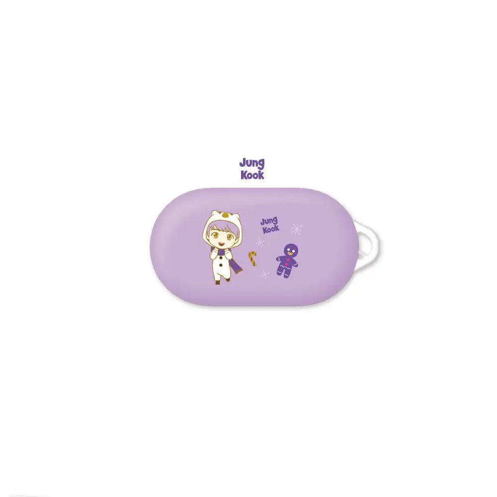 BTS - TinyTAN Purple Holidays Galaxy Buds Case - BTS - Accessories - Harumio