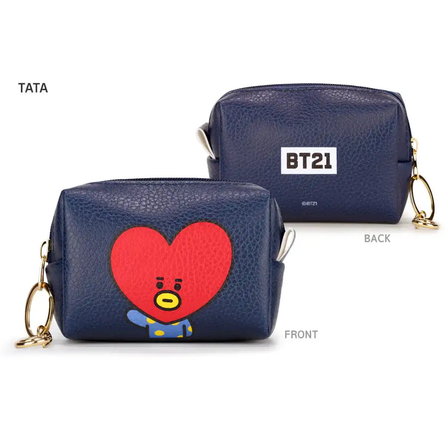 BT21 x Monopoly - PU Square Pouch - Small - Monopoly - Accessories - Harumio