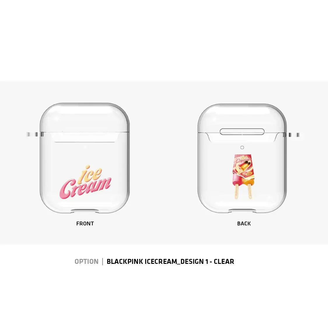 BlackPink - Ice Cream Airpod Case - BlackPink - Accessories - Harumio
