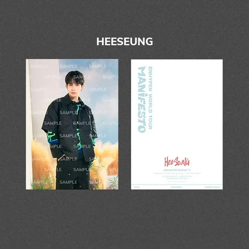 ENHYPEN - MANIFESTO - Mini Poster Set - ENHYPEN - Posters - Harumio