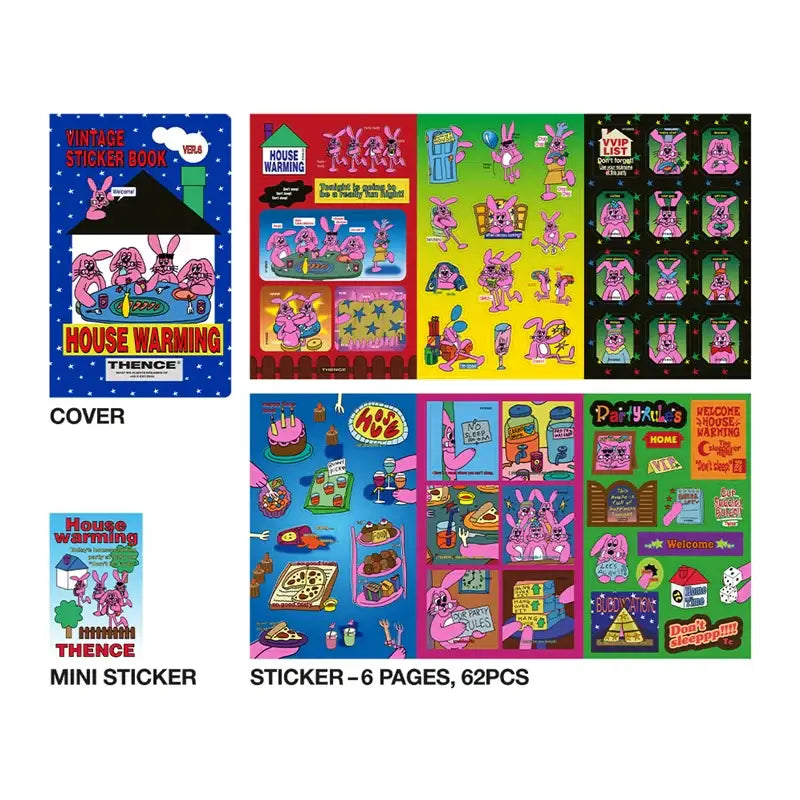 THENCE - Vintage Sticker Book Vol.6 - THENCE - Stickers - Harumio