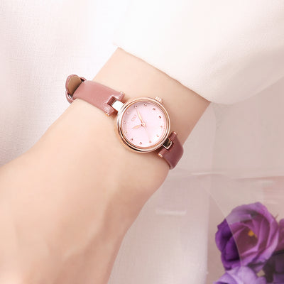 OST - Brown Women's Leather Watch