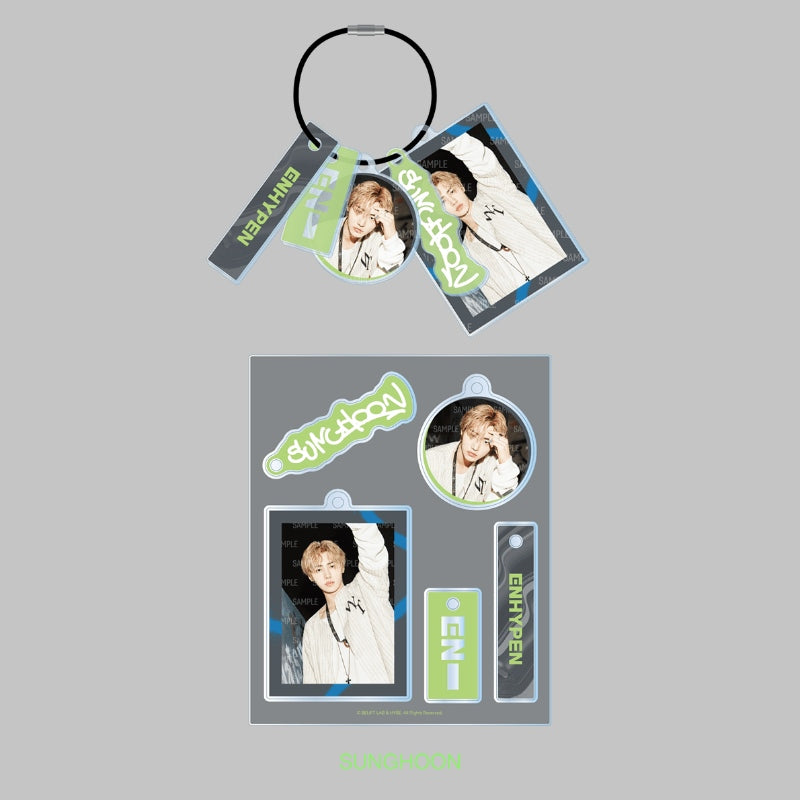 ENHYPEN - SADAME - Acrylic Keyring Set