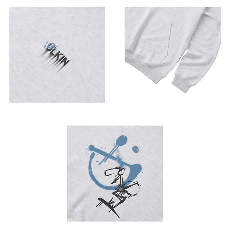 ULKIN X iKON DK - iKonic Smile Hoodie - iKON - Hoodie - Harumio