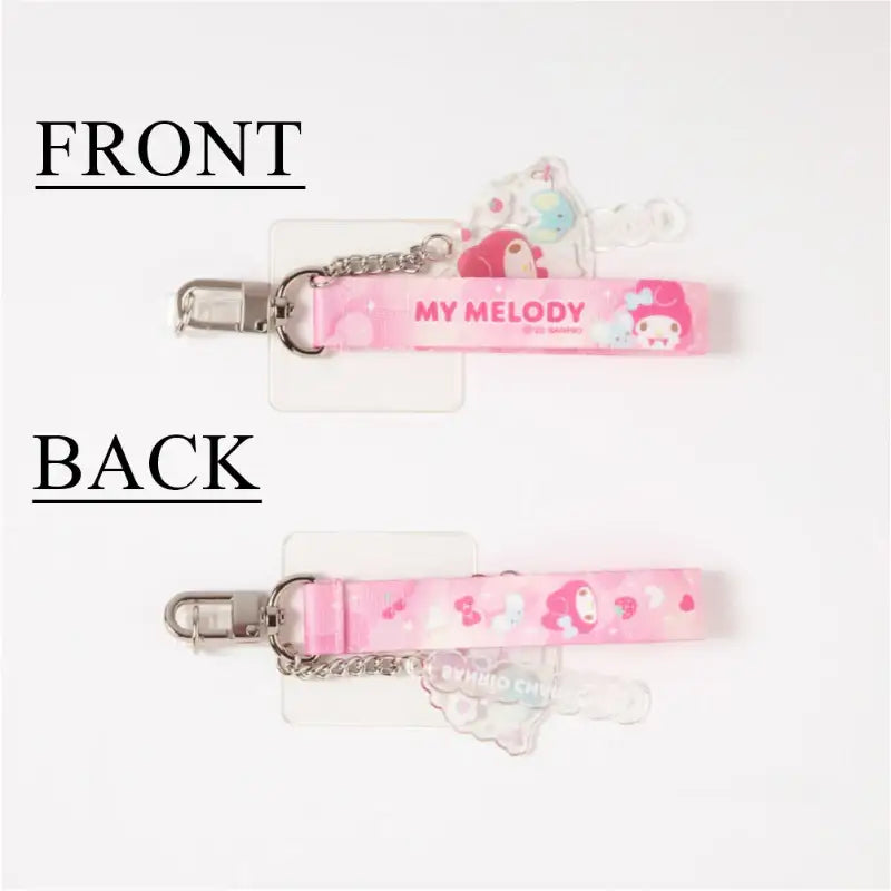 Sanrio x 10x10 - Clear Cell Phone Keyring - Sanrio - Keyrings - Harumio