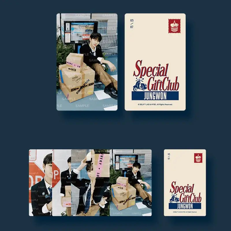 ENHYPEN - Special Gift Club - Jungwon Photo Card Holder - ENHYPEN - Photo Card Holder - Harumio