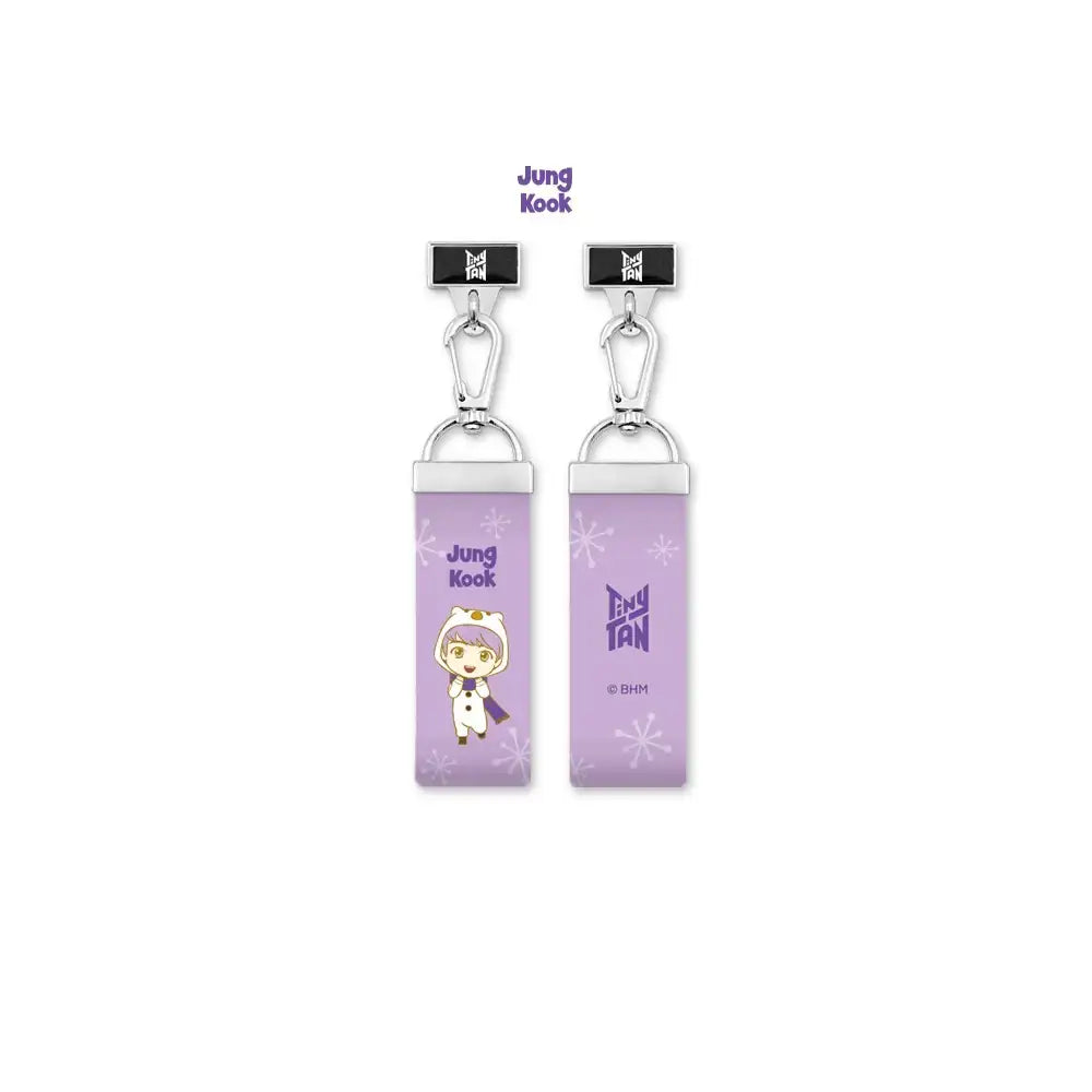 BTS - TinyTAN Purple Holidays Finger Strap - BTS - Accessories - Harumio