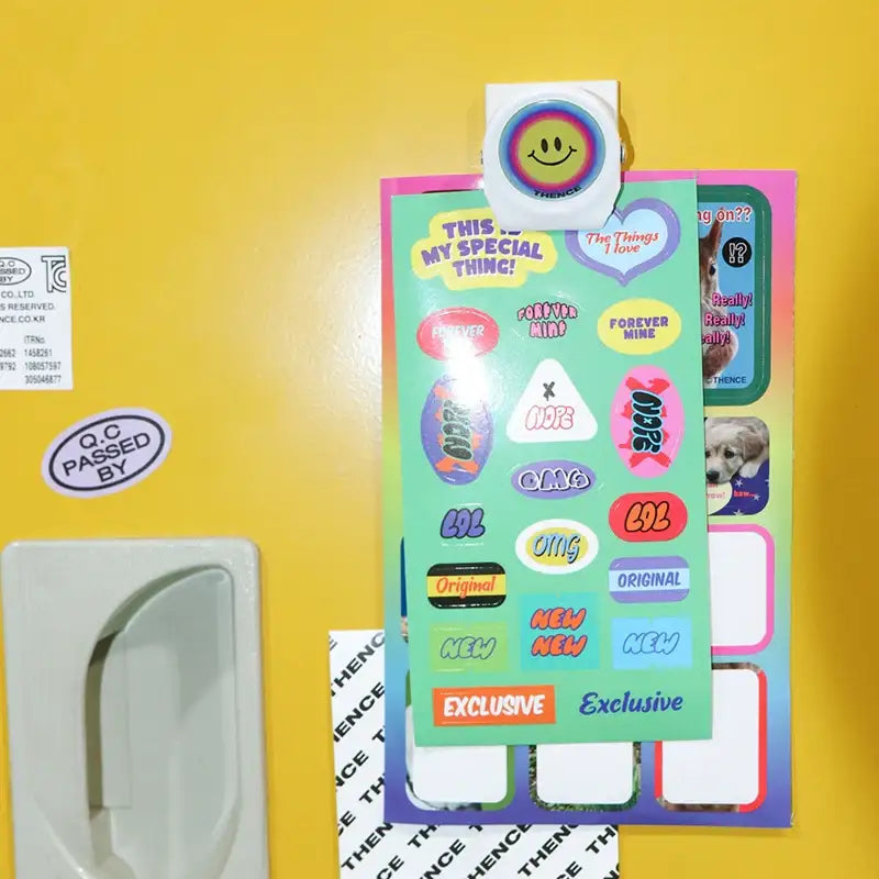 THENCE - Smile Magnet Clip - THENCE - Stationery & Office Supplies - Harumio