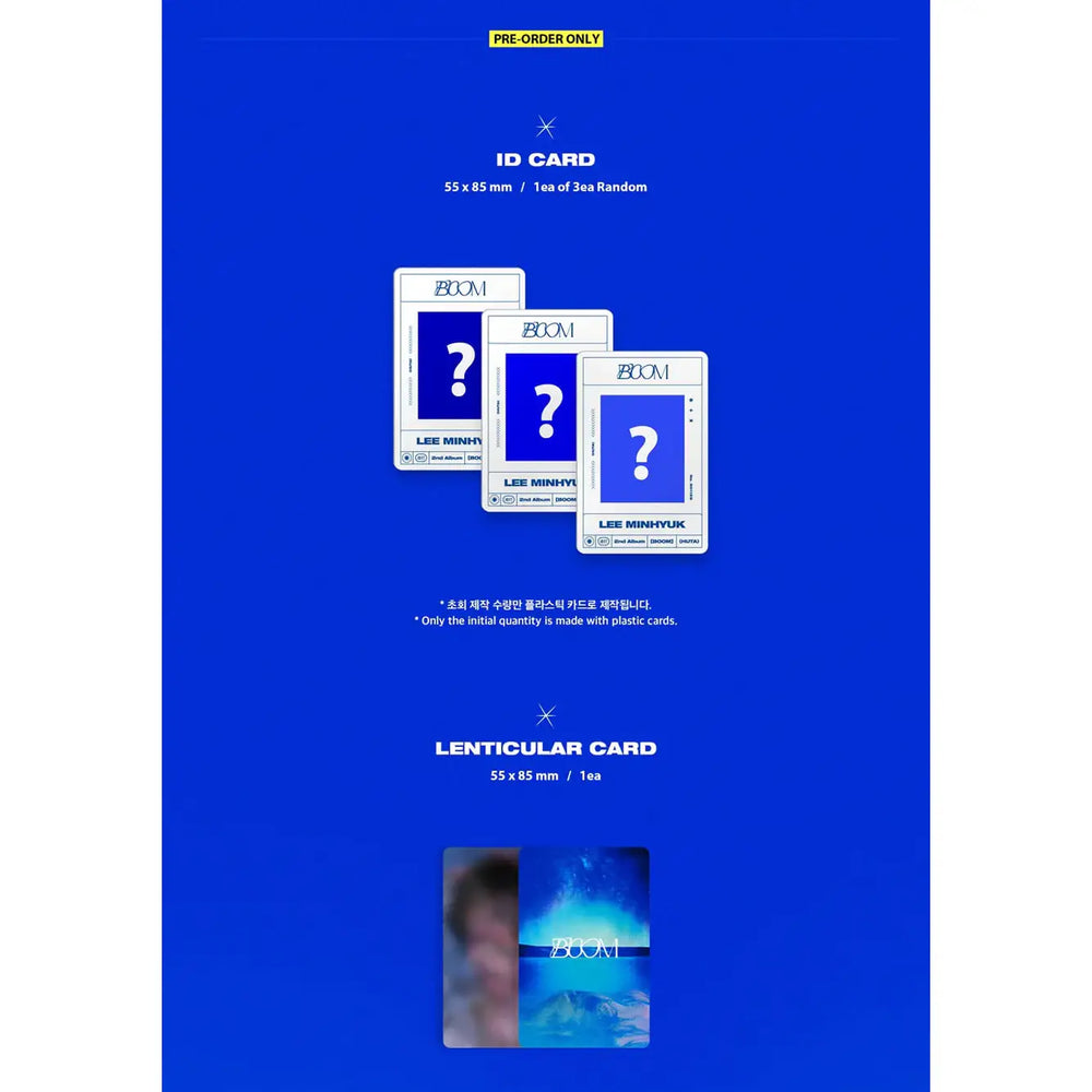 Lee Min-hyuk (HUTA) - BOOM : 2nd Full Album - Lee Min-hyuk (HUTA) - Album - Harumio