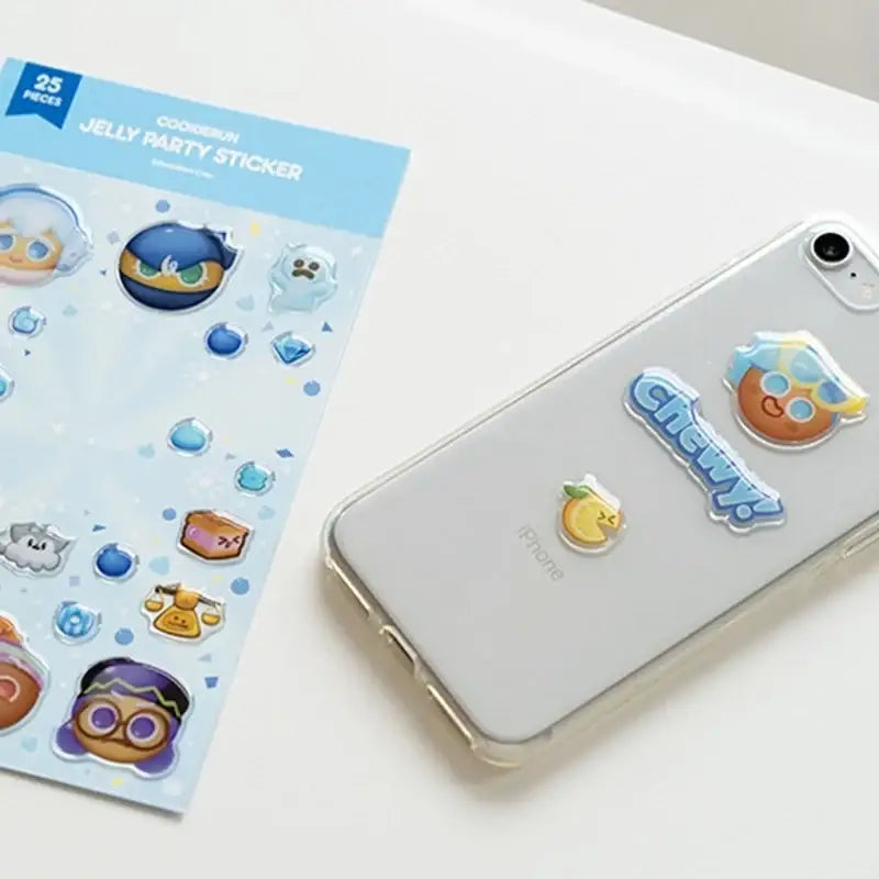 Cookie Run - Jelly Party Sticker - Cookie Run - Accessories - Harumio