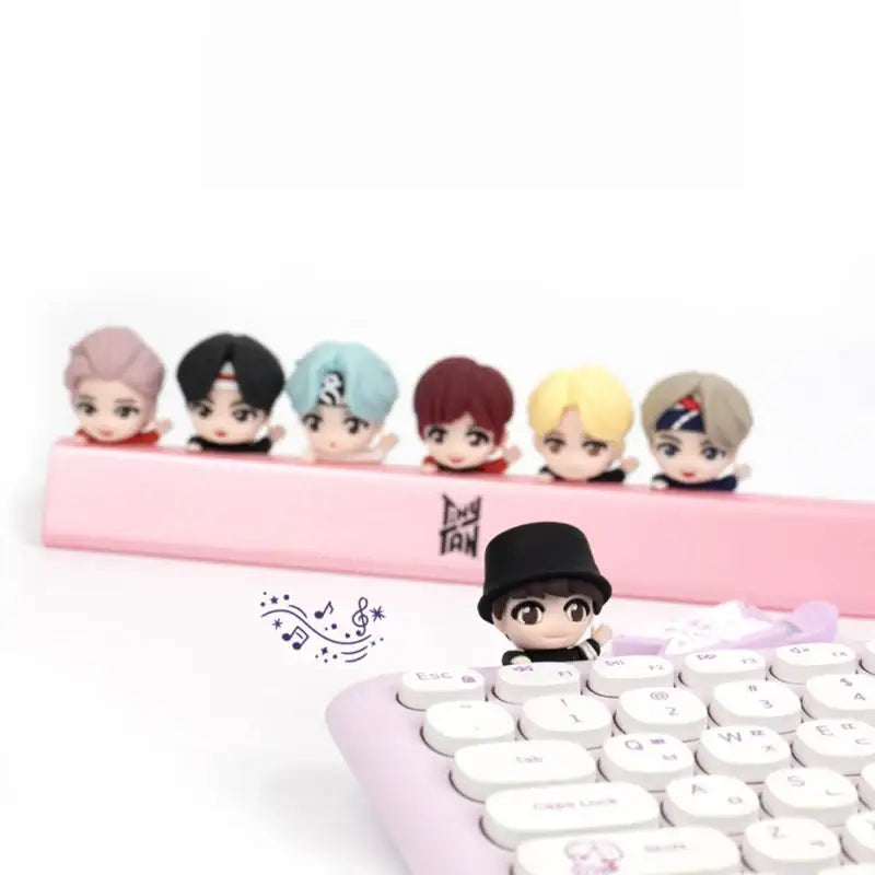 BTS - TinyTan x ROYCHE - Keyboard Magnet Figure - BTS - Keyboard Accessories - Harumio