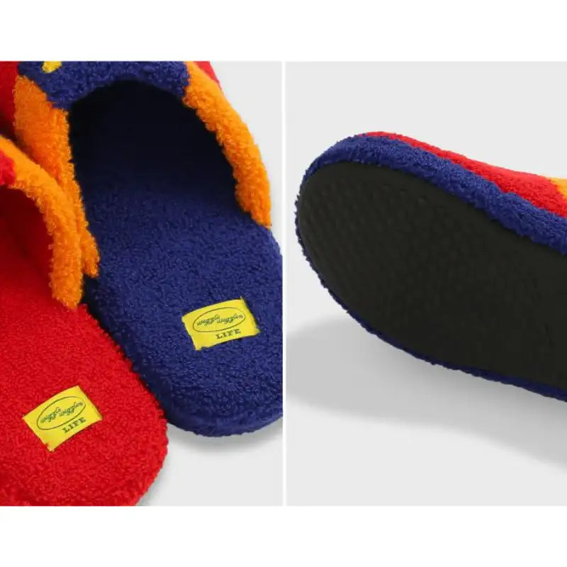 Wiggle Wiggle - Terry Home Slipper - Twin bears - Wiggle Wiggle - Home Slippers - Harumio