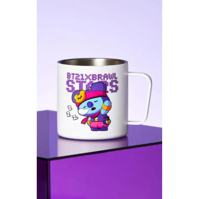 BT21 x Brawl Stars - Stainless Steel Mug - BT21 - Home & Living - Harumio