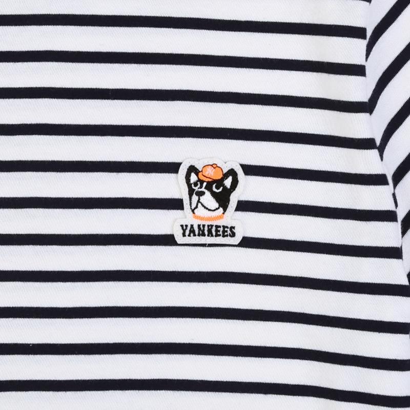 MLB Korea - Bark Stripe Short Sleeve T-Shirt - New York Yankees