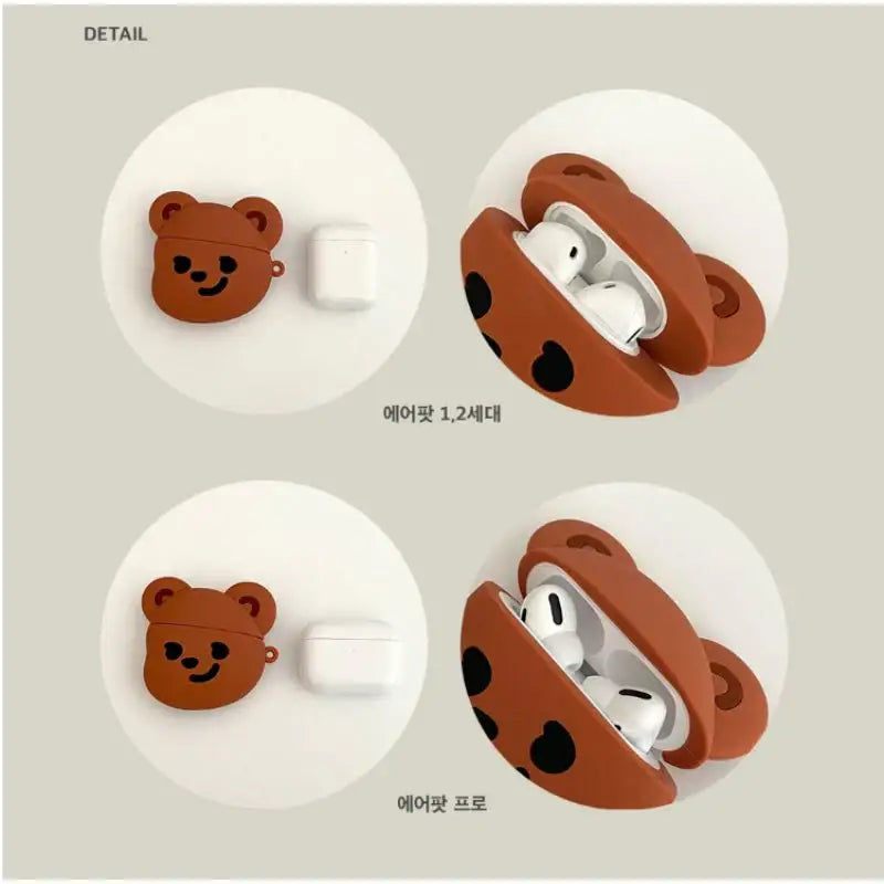 Pureureumdesign - Cupid Bear AirPods Case - Pureureumdesign - AirPods Case - Harumio