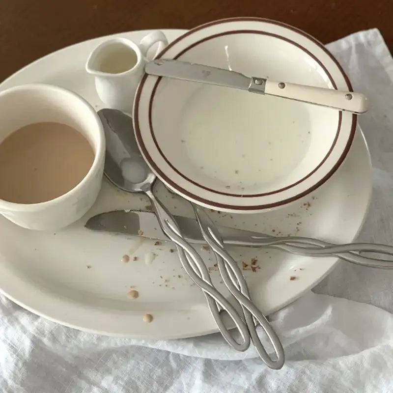 Like A Cafe - Twisted Dinner Cutlery - Like A Cafe - Home & Living - Harumio