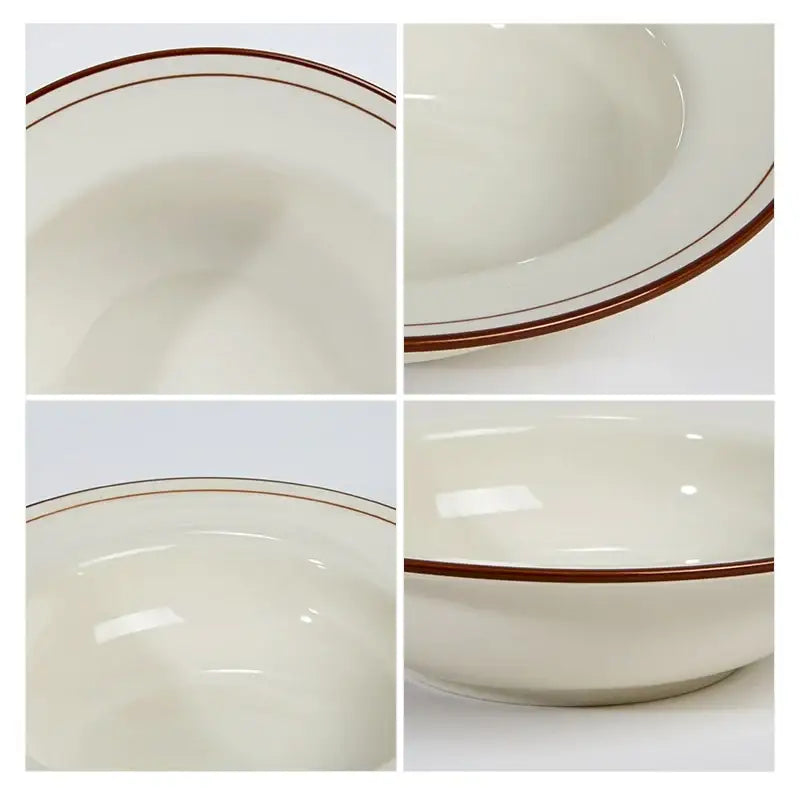 Korean L Keno - Deep Plate - Modern House - Plates - Harumio