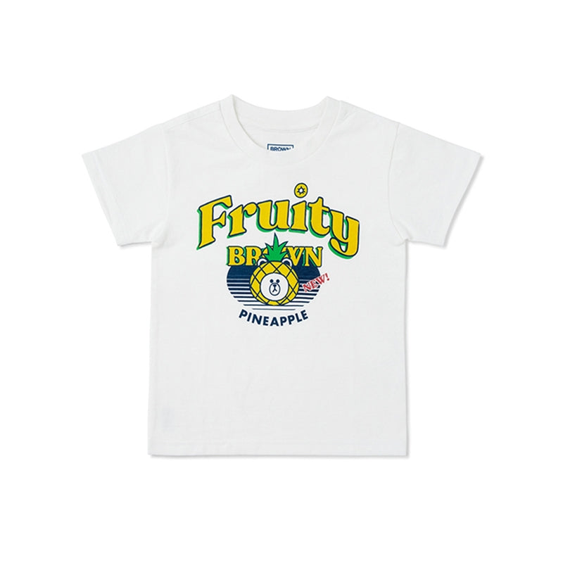 Line Friends - Fruity New Short Sleeve T-shirt - Kids