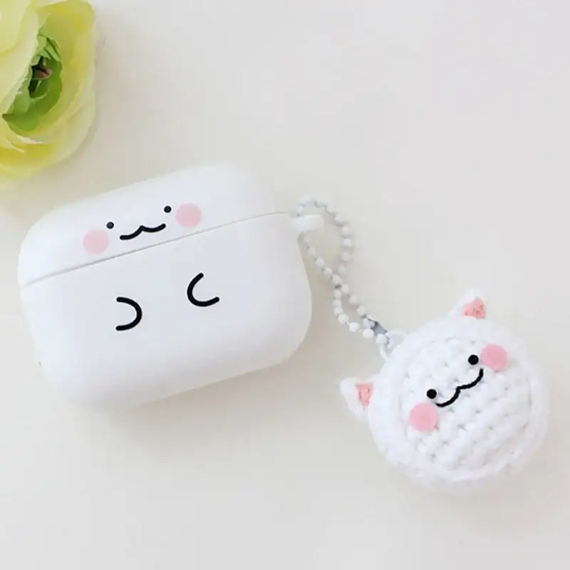 Ikmyeong - Animal Face Hand-Knitted Keyring V.2 - Ikmyeong Shop - Keyrings - Harumio