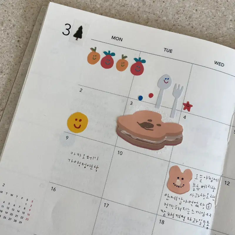 Dinotaeng - Brunch Sticker - Dinotaeng - Sticker - Harumio