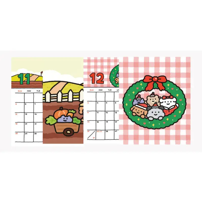 Jelly Crew - ddoodly - 2023 Wall Calendar - Jelly Crew - Calendar - Harumio