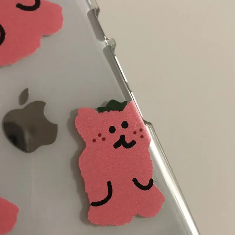 Dinotaeng - Strawberry BOBO iPhone Case - Dinotaeng - Phone Case - Harumio